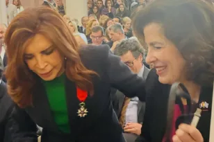 Η Μιμή Ντενίση στο Μεσολόγγι ΦΩΤΟ