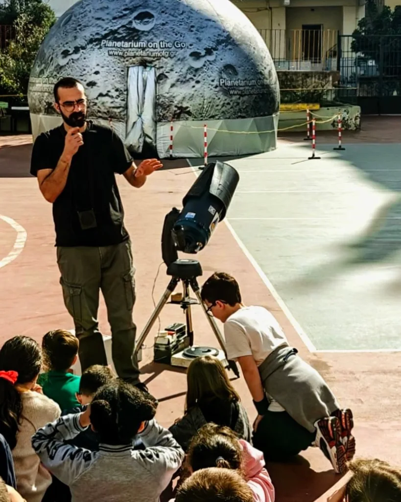 Ερχεται το φορητό ψηφιακό πλανητάριο στην Πάτρα