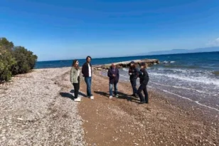 Αυτοψία Σακελλαρόπουλου σε παραλίες της Δυτικής Αχαΐας