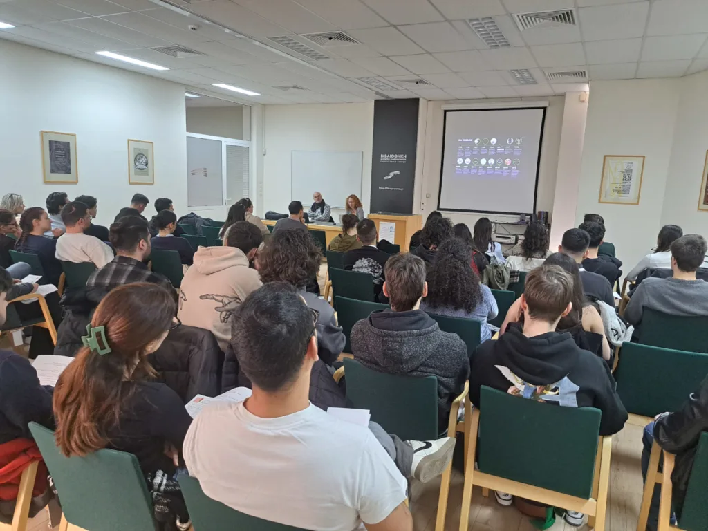 Με μεγάλη επιτυχία η ενημέρωση των φοιτητών του Πανεπιστημίου Πατρών για τη χρήση της Τεχνητής Νοημοσύνης στην πράξη