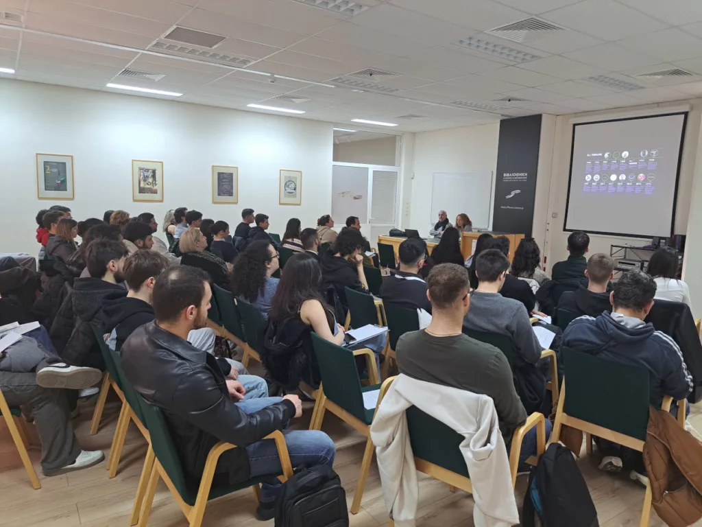 Με μεγάλη επιτυχία η ενημέρωση των φοιτητών του Πανεπιστημίου Πατρών για τη χρήση της Τεχνητής Νοημοσύνης στην πράξη