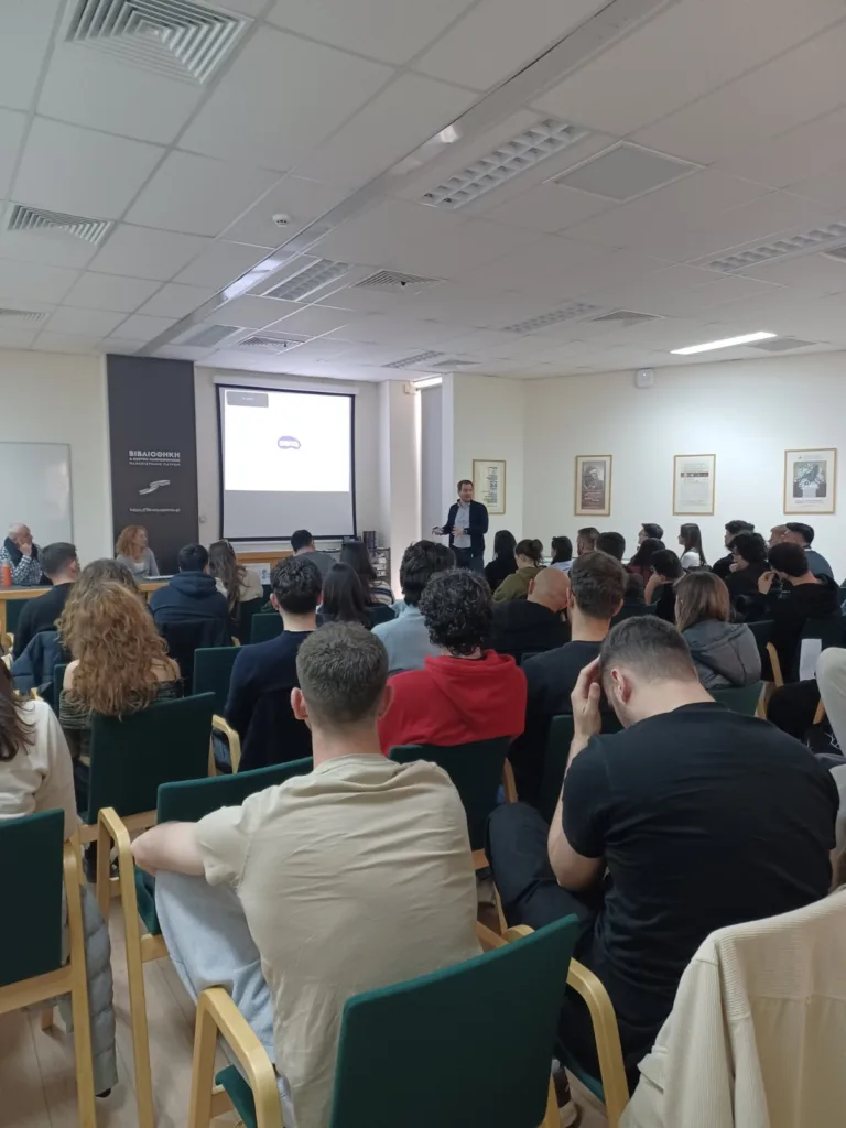 Με μεγάλη επιτυχία η ενημέρωση των φοιτητών του Πανεπιστημίου Πατρών για τη χρήση της Τεχνητής Νοημοσύνης στην πράξη