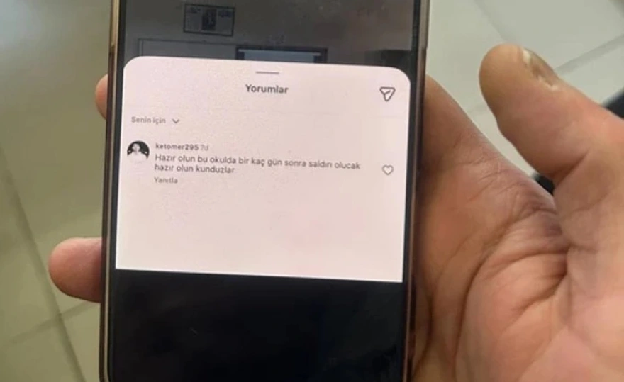 «Να είστε έτοιμοι»: Τα απειλητικά μηνύματα του 19χρονου πριν ανοίξει πυρ σε σχολείο της Τουρκίας «Να είστε έτοιμοι»: Τα απειλητικά μηνύματα του 19χρονου πριν ανοίξει πυρ σε σχολείο της Τουρκίας