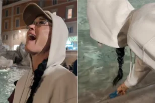 Κέιτι Πέρι: Έβαλε την πιστωτική της κάρτα στη Φοντάνα ντι Τρέβι επειδή δεν είχε ψιλά