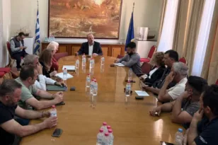 Σύσκεψη στη Λέσβο για την αντιμετώπιση του αφθώδους πυρετού και την οικονομική στήριξη στους πληγέντες