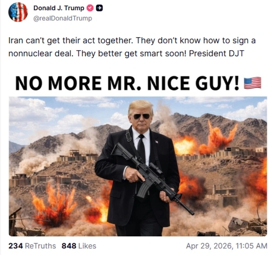 Τραμπ προς Ιράν: «Τέρμα το καλό παιδί» αν δεν υπάρξει συμφωνία για τα πυρηνικά