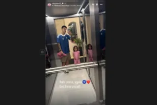 Ολυμπιακός: Ο Τσικίνιο ντύθηκε «Έλληνας» και ευχήθηκε χρόνια πολλά στα ελληνικά