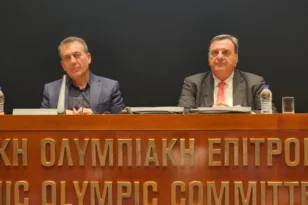 Γιάννης Βρούτσης: Στη συνεδρίαση της Ελληνικής Ολυμπιακής Επιτροπής