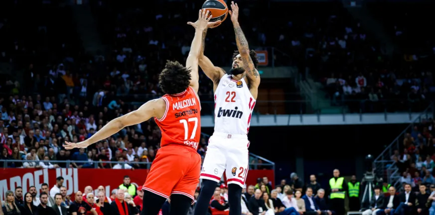 EuroLeague: Πρώτος και καλύτερος ο Ολυμπιακός, κέρδισε 89-85 την Χάποελ στη Σόφια