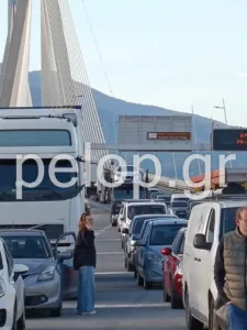 Πάτρα: Κυκλοφοριακό στη Γέφυρα «Χ. Τρικούπης» για να περάσουν ανεμογεννήτριες, ΦΩΤΟ