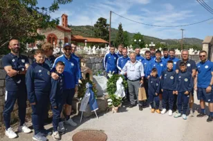 Ολυμπιακός Πατρών: Τίμησε τη μνήμη των τεσσάρων νεκρών στην Αβυθο