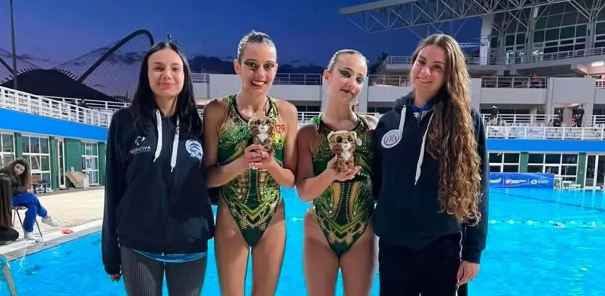 Η ΝΕΠ έκανε πάλι θραύση στην καλλιτεχνική κολύμβηση - Φωτογραφίες