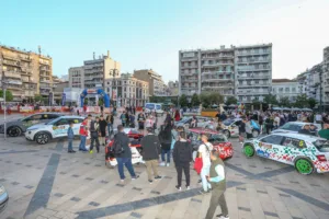 Ράλι Αχαιός: Και τα 35 πληρώματα πέρασαν την ράμπα εκκίνησης