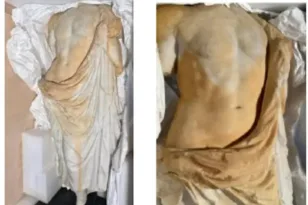 Επαναπατρίστηκαν στην Ελλάδα 26 αρχαία αντικείμενα από τις ΗΠΑ – Ανάμεσά τους άγαλμα του Ασκληπιού