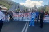 Συλλαλητήριο διαμαρτυρίας για τον Οδοντωτό – Μαζική κινητοποίηση σε Πούντα και Διακοπτό ΦΩΤΟ
