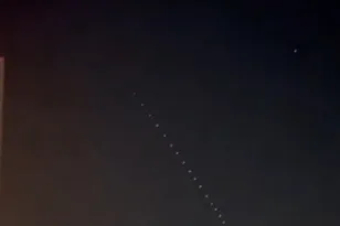 «Τρένο» δορυφόρων Starlink φώτισε τον ουρανό της Κύπρου – Δείτε το βίντεο