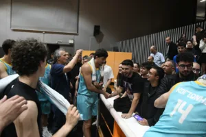 Ετσι πανηγύρισαν στην Ενωση την πρόκριση στους τελικούς της National League 1 - Φωτογραφίες