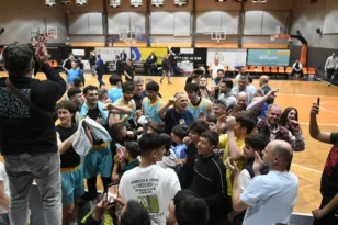 Ετσι πανηγύρισαν στην Ενωση την πρόκριση στους τελικούς της National League 1 – Φωτογραφίες