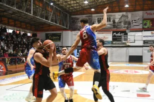 Η Παναχαϊκή έπαθε μπλακ-άουτ στον α΄ τελικό με τους Γαργαλιάνους – Φωτογραφίες/δηλώσεις