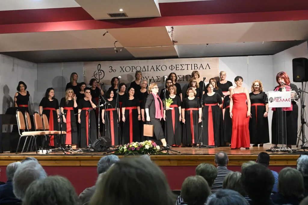 Η «Εμμέλεια» της Πολυφωνικής ξεχώρισε στο Χορωδιακό Φεστιβάλ Κρύας Βρύσης