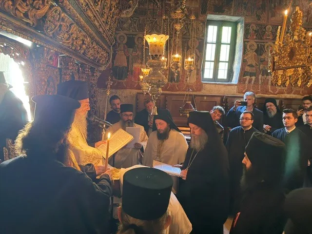 Μοναχική κουρά στην Ιερά Μονή Αγίων Πάντων Τριταίας Πατρών