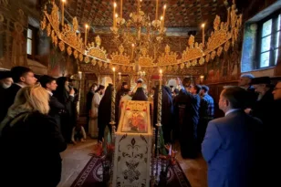 Μοναχική κουρά στην Ιερά Μονή Αγίων Πάντων Τριταίας Πατρών
