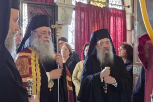 Με λαμπρότητα η γιορτή της Αγίας Ειρήνης στην Πάτρα και μεγάλη λιτανεία στον Ριγανόκαμπο ΦΩΤΟ