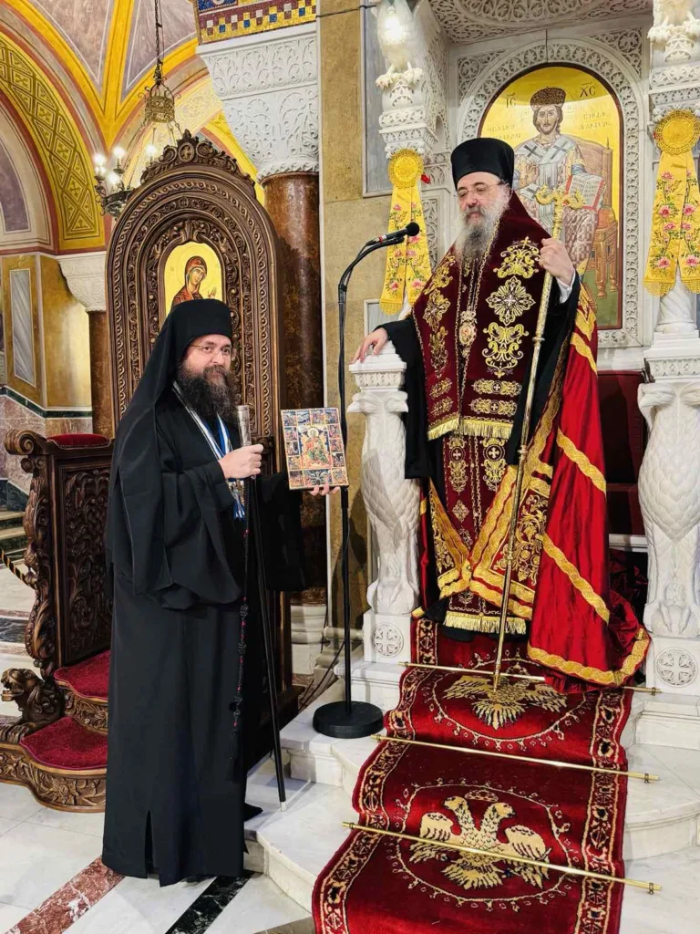 Η Ιερά Κοινότητα του Αγίου Όρους προσκύνησε στον Άγιο Ανδρέα Πατρών