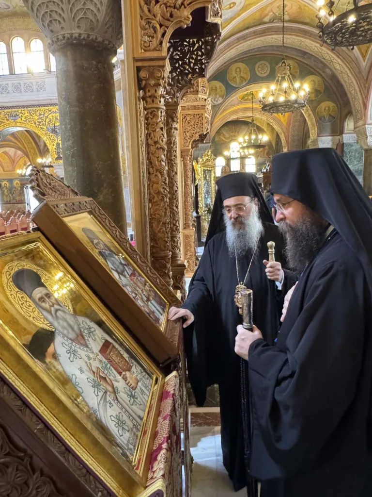 Η Ιερά Κοινότητα του Αγίου Όρους προσκύνησε στον Άγιο Ανδρέα Πατρών