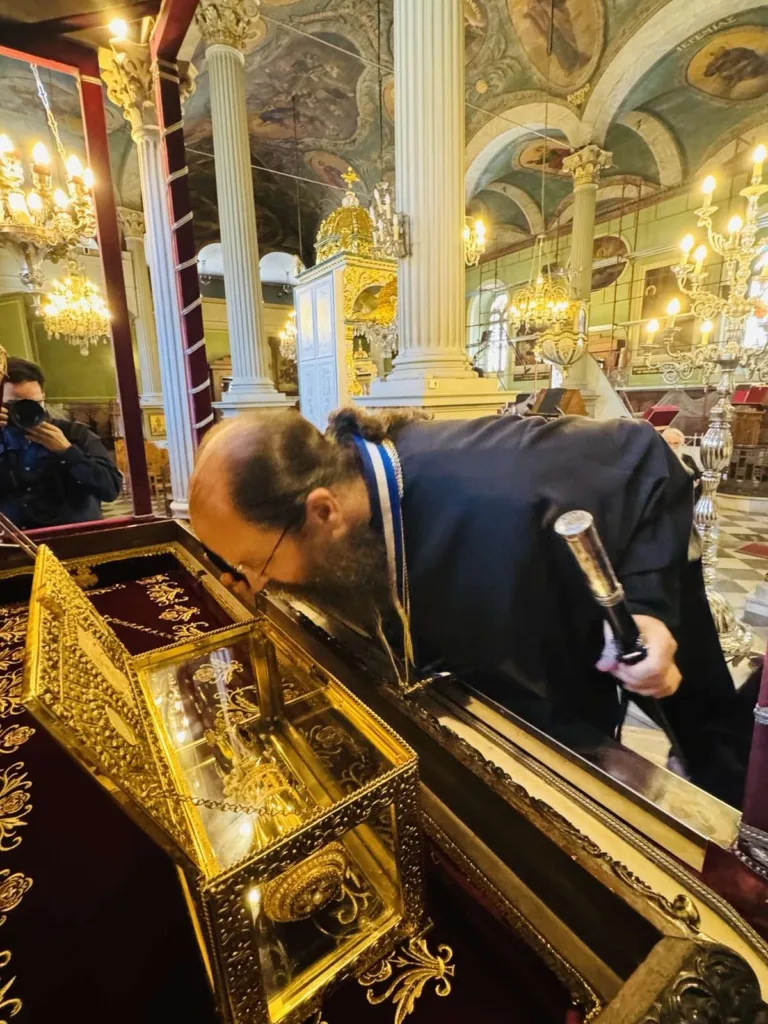 Η Ιερά Κοινότητα του Αγίου Όρους προσκύνησε στον Άγιο Ανδρέα Πατρών