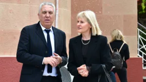 Ο αθλητικός κόσμος στο πλευρό του Δέλλα στην κηδεία της Μαστροκώστα, ήταν εκεί συμπαίκτες του το 2004 και αντίπαλοι στα γήπεδα, ΦΩΤΟ
