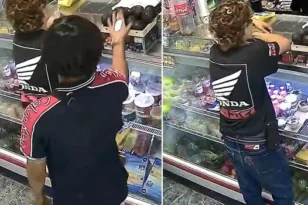 Μεξικό: Παιδί έβαλε φωτιά στα μαλλιά νεαρού μέσα σε μίνι μάρκετ ΒΙΝΤΕΟ