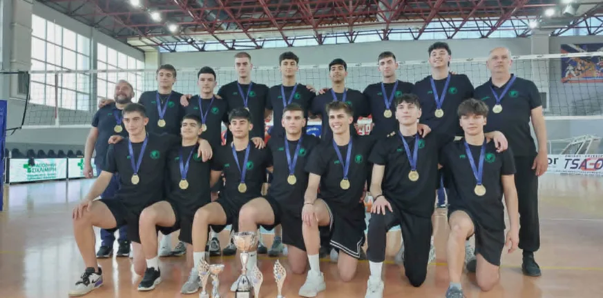 Με "χρώμα" Πάτρας ανέβηκε στην κορυφή του ελληνικού βόλεϊ ο Μίλωνας