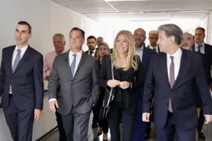 Ο Μάριος Θεμιστοκλέους στο ΠΓΝΠ: Ικανοποίηση από την πορεία των έργων – Κοινό αίτημα η κάλυψη των κενών