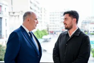 Πάτρα: Μαζική συμμετοχή στα εγκαίνια του πολιτικού γραφείου του Γιώργου Μώρου