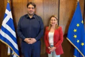 Χριστίνα Αλεξοπούλου: Συνάντηση με τον Υπουργό Εσωτερικών Θ. Λιβάνιο
