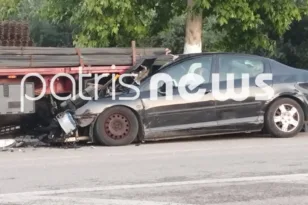Ζαχάρω: Στο ίδιο έργο θεατές… Δεύτερο ΙΧ «καρφώθηκε» σε νταλίκα μέσα σε λίγες ώρες