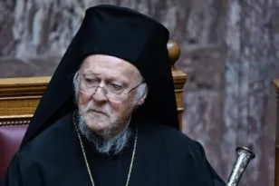 ΖΩΝΤΑΝΑ Ο Οικουμενικός Πατριάρχης Βαρθολομαίος μιλά στη Βουλή μετά από 27 χρόνια