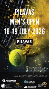 Στην τελική ευθεία το τουρνουά τένις «Pilavas Men΄s Open»