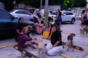 Σεισμός στη Βενεζουέλα: Άνδρας σώζει τα δύο σκυλάκια του από τα ερείπια ΒΙΝΤΕΟ