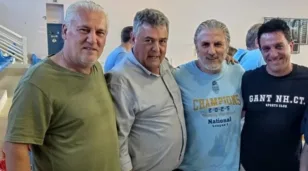 Και ο Τάκης Αντωνόπουλος στην Αρτα για την Αθλητική Ενωση Γλαύκου Εσπερου ΑΟΠΑ