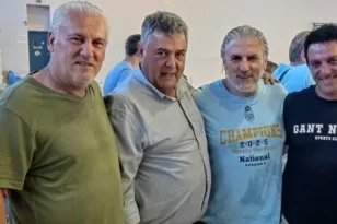Και ο Τάκης Αντωνόπουλος στην Αρτα για την Αθλητική Ενωση Γλαύκου Εσπερου ΑΟΠΑ