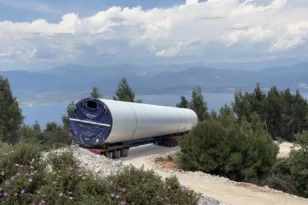 Μηνυτήρια αναφορά για την ανεμογεννήτρια στην Άνω Ζήρια – Προκαταρκτική εξέταση από την Εισαγγελία Αιγίου