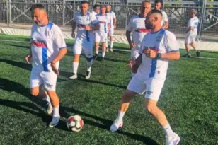 Πρόσφεραν θέαμα οι Παλαίμαχοι Πάτρας και Μεσολογγίου