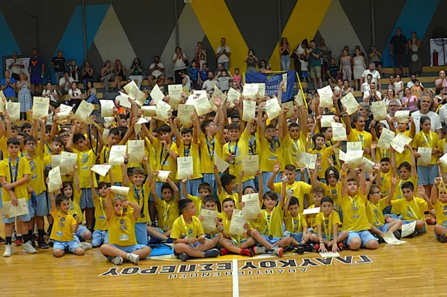ΑΕ Γλαύκου Έσπερου: Το 1ο PATRAS READ & REACT BASKETBALL CAMP