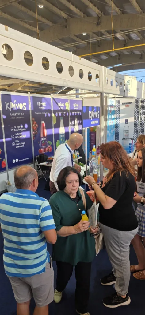 ΚΡΙΝΟΣ: Ισχυρή παρουσία στην Agro Food & Drink Patras Expo 2026 με επίκεντρο το Φυσικό Μεταλλικό Νερό και τα Aναψυκτικά της