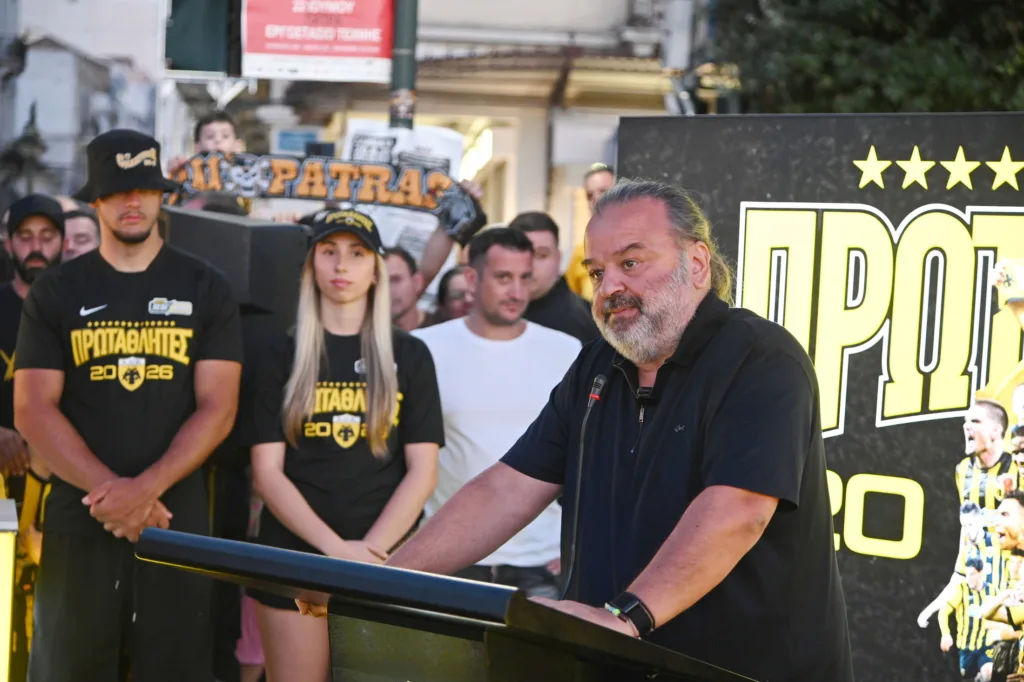 Ο Μάριος Ηλιόπουλος στην Πάτρα