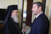 Ανδρουλάκης στον Πατριάρχη Ιεροσολύμων: Στο πλευρό σας για τα δικαιώματα του Πατριαρχείου