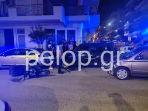 Πάτρα: Σοβαρό τροχαίο με τραυματία διανομέα, ΦΩΤΟ