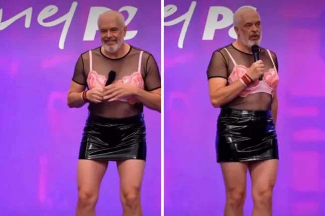Ο Έντι Ράμα ανέβασε AI βίντεο με τον ίδιο σε μίνι φούστα
